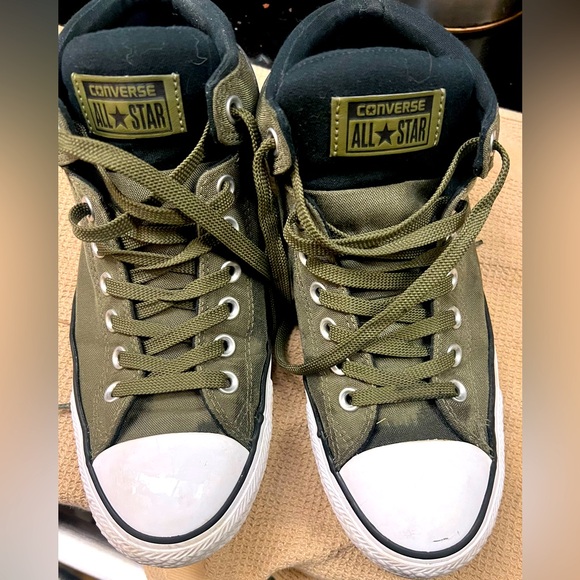 Chuck Taylor All Star Converse high top men’s 8, women’s 10. Excellent condition - Picture 1 of 7